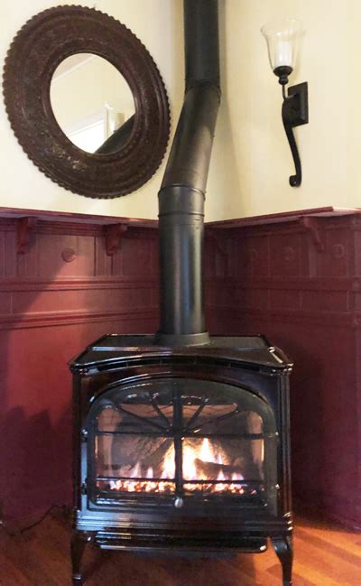 heat & glo tiara ii gas stove